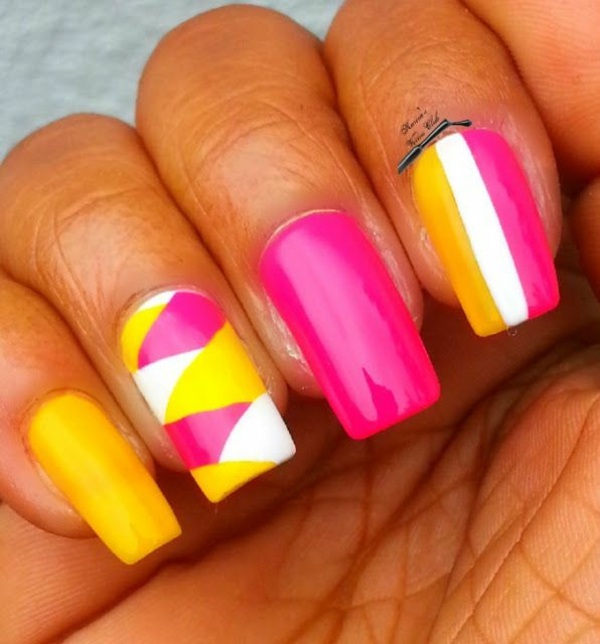 Fest-naglar-glada-färger-sommar-tips-naglar-målning