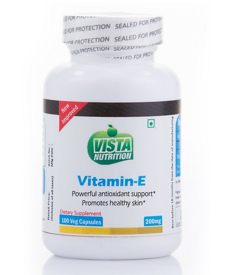 Vista Nutrition Κάψουλες βιταμίνης Ε