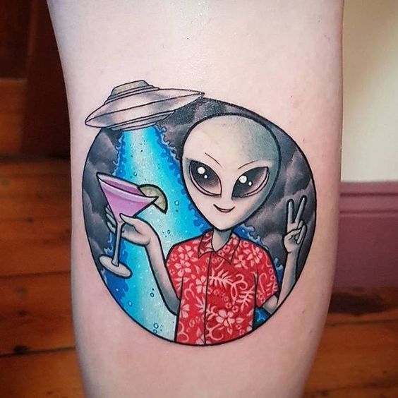 Καλύτερα σχέδια Alien Tattoo 6