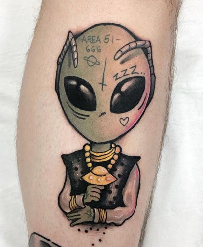 Καλύτερα σχέδια Alien Tattoo 7