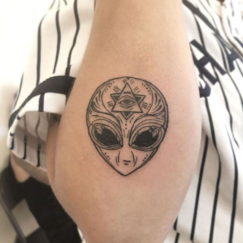 Καλύτερα σχέδια Alien Tattoo 8