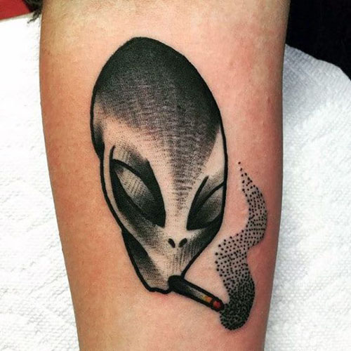 Τα καλύτερα σχέδια Alien Tattoo 10
