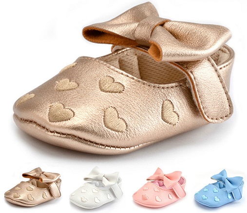 Παπούτσι σε σχήμα καρδιάς Golden Toddler