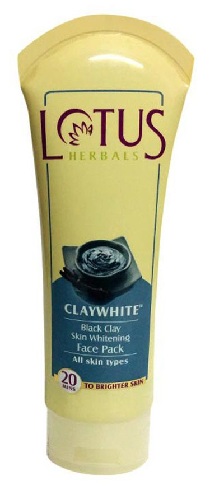Lotus Herbals Clay White Back Clay Skin Whitening Face Pack