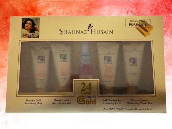 Shahnaz Hussain 24 karaatin kultainen kasvopakkaus