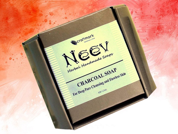 Χειροποίητο σαπούνι άνθρακα Neev Herbal