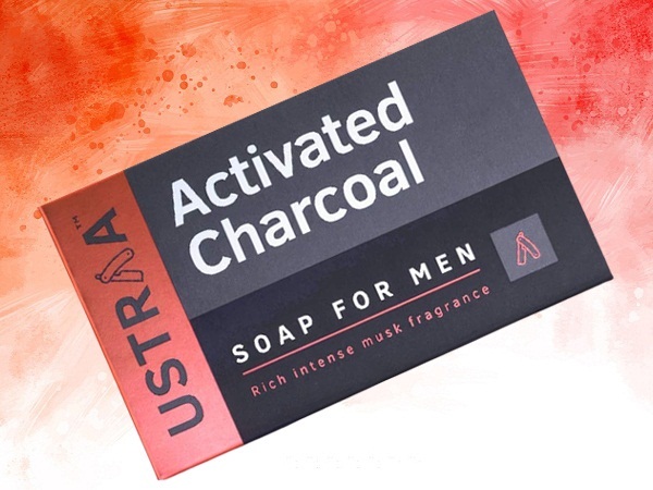 Ustraa Deo Σαπούνι για άνδρες με ενεργό άνθρακα