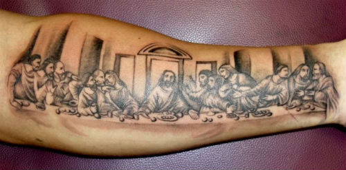 Kristillisen tatuoinnin viimeinen ehtoollinen