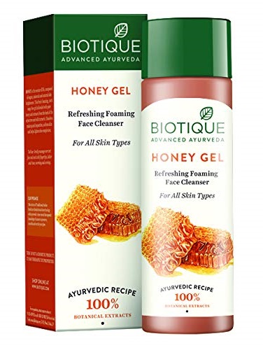 Biotique Honey Gel kosteuttava vaahtoava kasvopesu