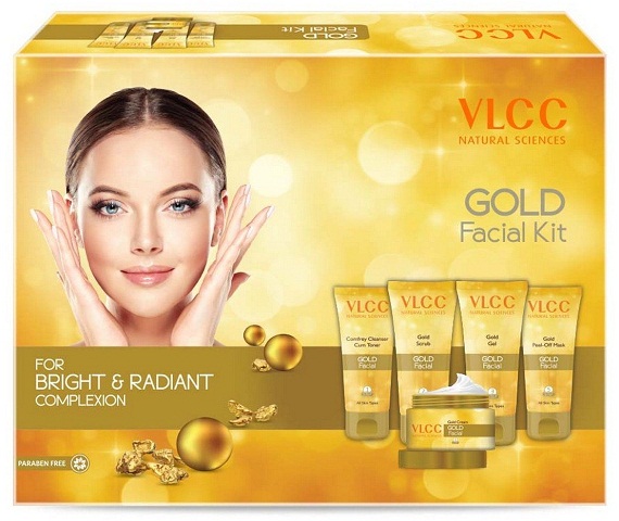 VLCC Gold for Bright & amp; Radiant Complexion Facial Kit
