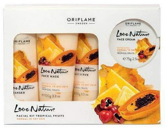 Oriflame Love Nature -kasvopaketti