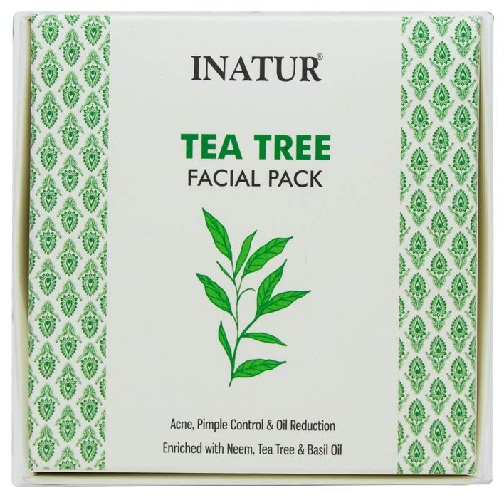 Inatur Anti Acne Tea Tree -kasvopaketti