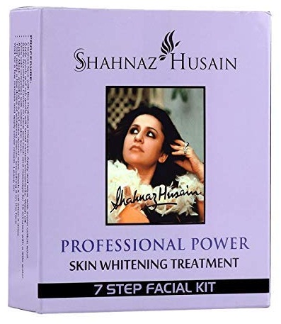 Σετ περιποίησης προσώπου για τη λεύκανση δέρματος Shahnaz Husain 7 Step