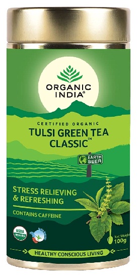 Κλασικό πράσινο τσάι Tulsi Organic India