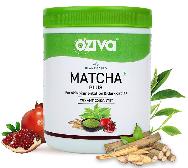Πράσινο τσάι Matcha Plus φυτικής προέλευσης OZiva