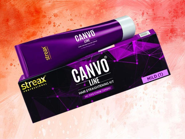 Σετ ισιώματος μαλλιών Streax Professional Canvo Line