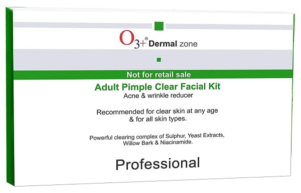 O3+ Aikuisten Pimple Clear Facial Kit