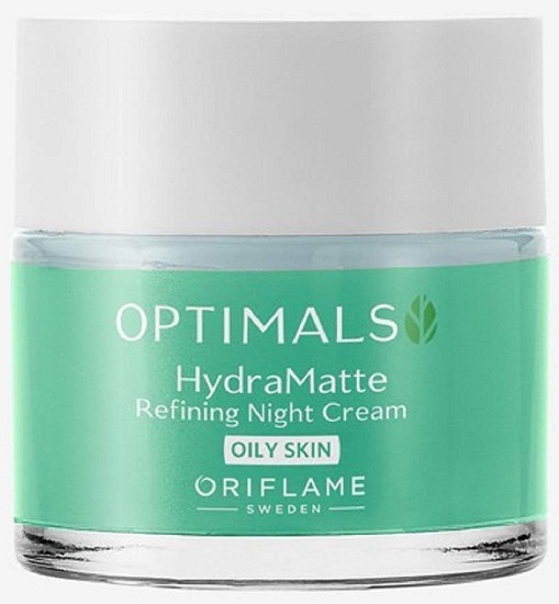 Κρέμα νύχτας Oriflame Optimals Hydra Matte Refining