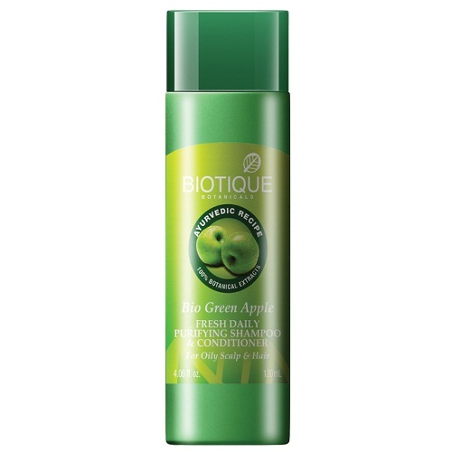 Biotique Bio Green Apple raikas päivittäin puhdistava shampoo