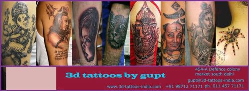 3D Tattoo Studio Δελχί