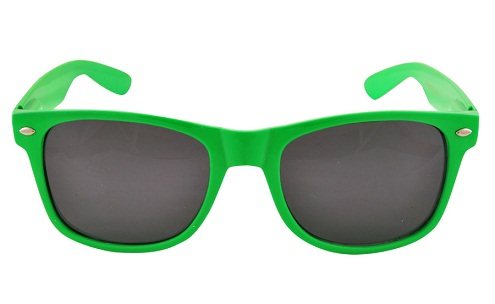 Γυαλιά ηλίου τύπου Wayfarer Green