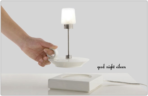 god natt eileen bordslampa design Christine Birkhoven ljusstake