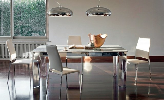modern-hängande-lampa-matbord-design-metall-konst-skål