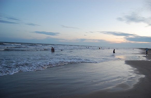 Παραλία Manginapudi, περιοχή Krishna, Andhra Pradesh