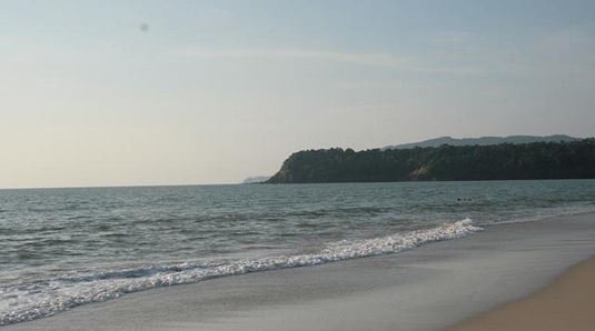 Klassinen Karaikal -ranta Pondicherryssä