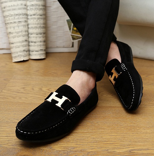 Loafer Black Flat Shoes
