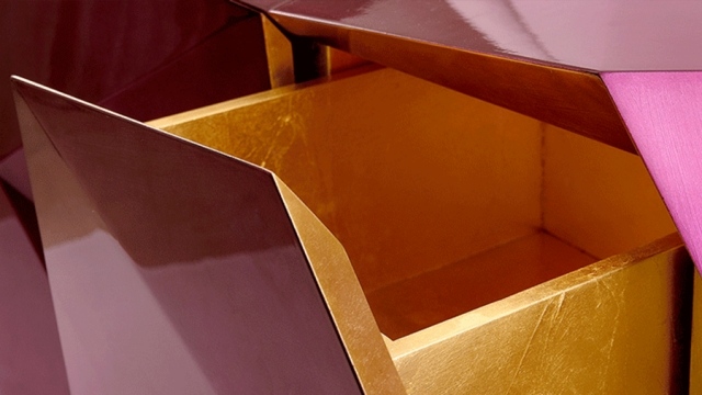 boca do lobo-design lyxiga möbler form skänk-byrå trä-mahogny