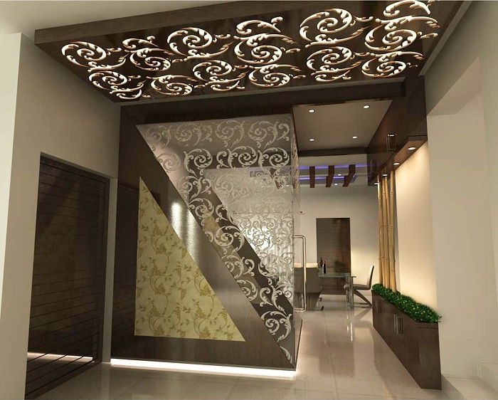 Τα καλύτερα σχέδια ψεύτικης οροφής δωματίου pooja
