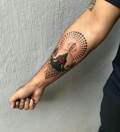 Roskakorin polka -tatuoinnit 9