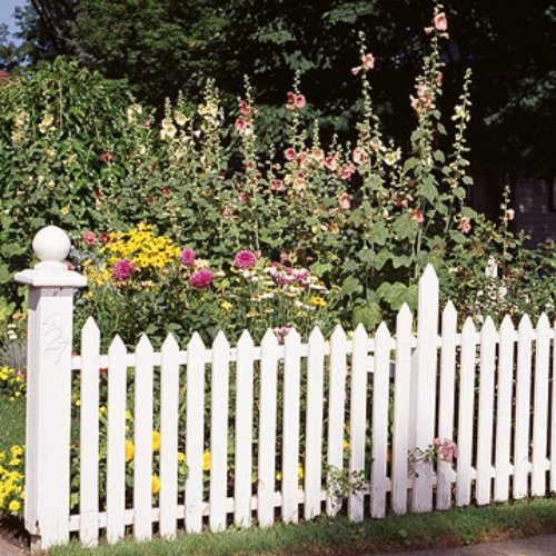 tips för att bygga ditt eget trädgårdsstaket staketstaket vitt