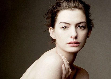 Anne Hathaway χωρίς μακιγιάζ 6