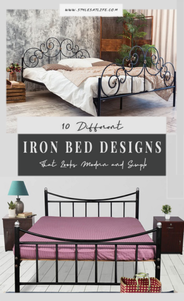 IRON BEDS DESIGNS