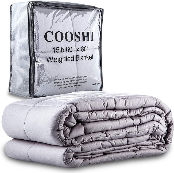 Cooshi Adult 15 lb Ζυγισμένη κουβέρτα Queen Size