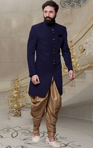 Puuvillaa Jodhpuri Sherwani