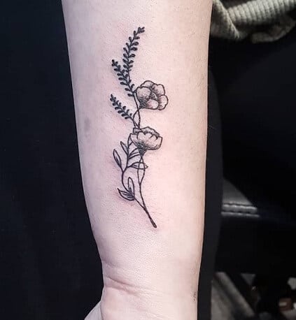 Paras kukka -tatuointi