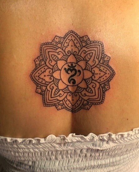 Τατουάζ Lotus Mandala