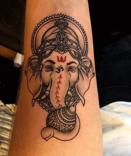 Paras Ganeshin tatuointisuunnittelu