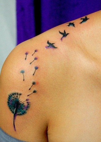 Τατουάζ ιπτάμενα πουλιά