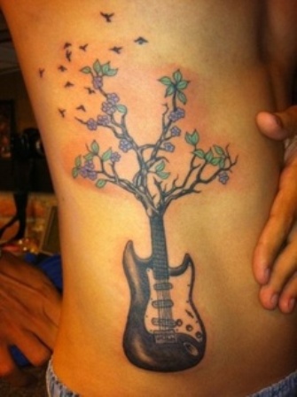 Parhaat musikaaliset tatuointimallit
