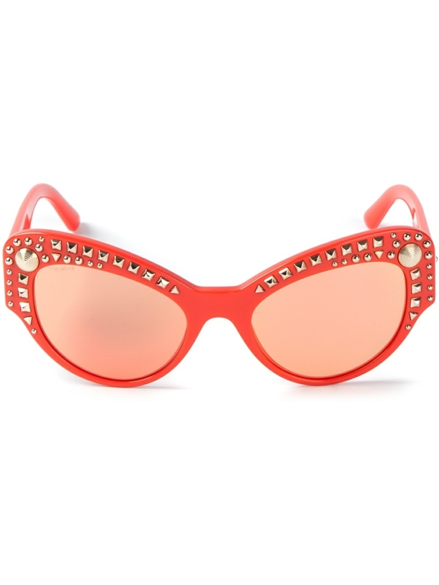 Designer-solglasögon-av-Versace-orange-färg-plast-ram