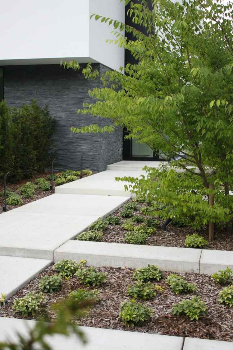 idéer-trädgård-design-moderna-gårdsplan-steg-sängar-skapa-trädgård-idéer