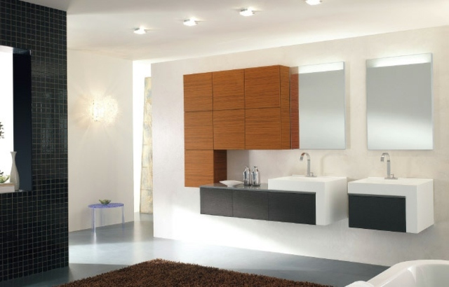 brun-badrum-möbler-svart-vit-skåp