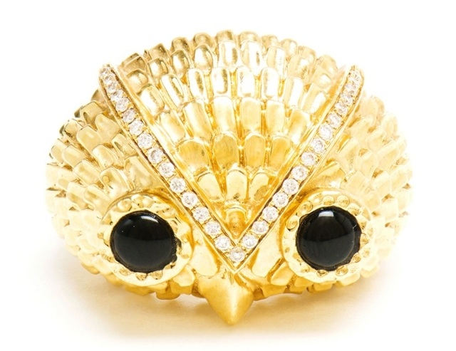 Designer Rings Trends 2014 Animals Bird Diamonds