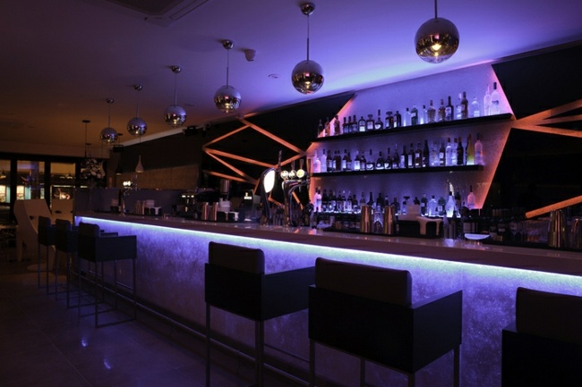 Nattliv Essex Bar matplats LED -lampor Bar Blancop