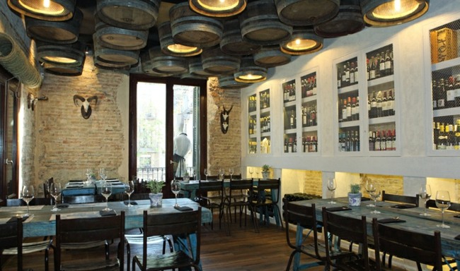 Spanska restauranger 95 Casa Guinart Europa