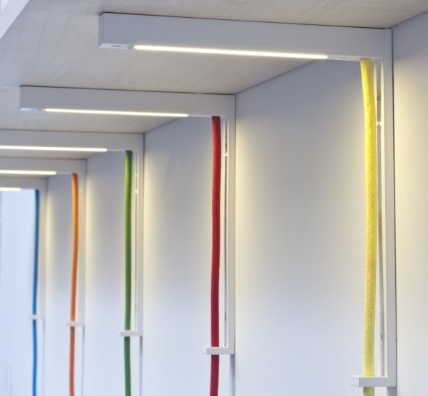 Ljus bar vägg ljus idéer vardagsrum design
